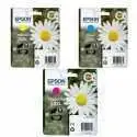 Epson 18XL Pack de 3 couleurs Cartouches d'encre d'origine