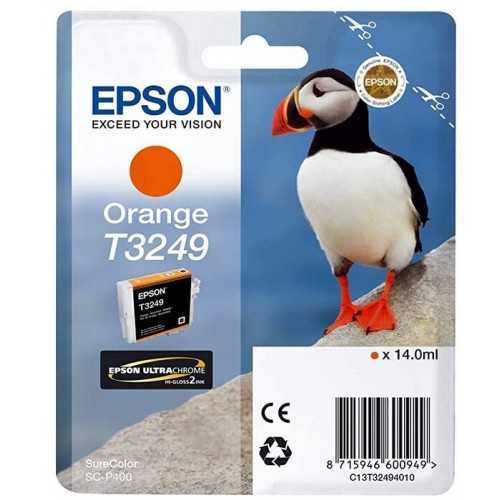 EPSON T3249 Orange Macareux Cartouche d'encre d'origine