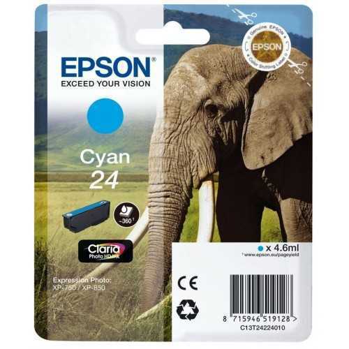 Epson 24 cyan Cartouche d'encre d'origine