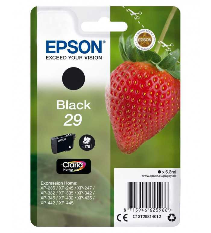 Epson 29 Fraise Noir Cartouche d'encre d'origine