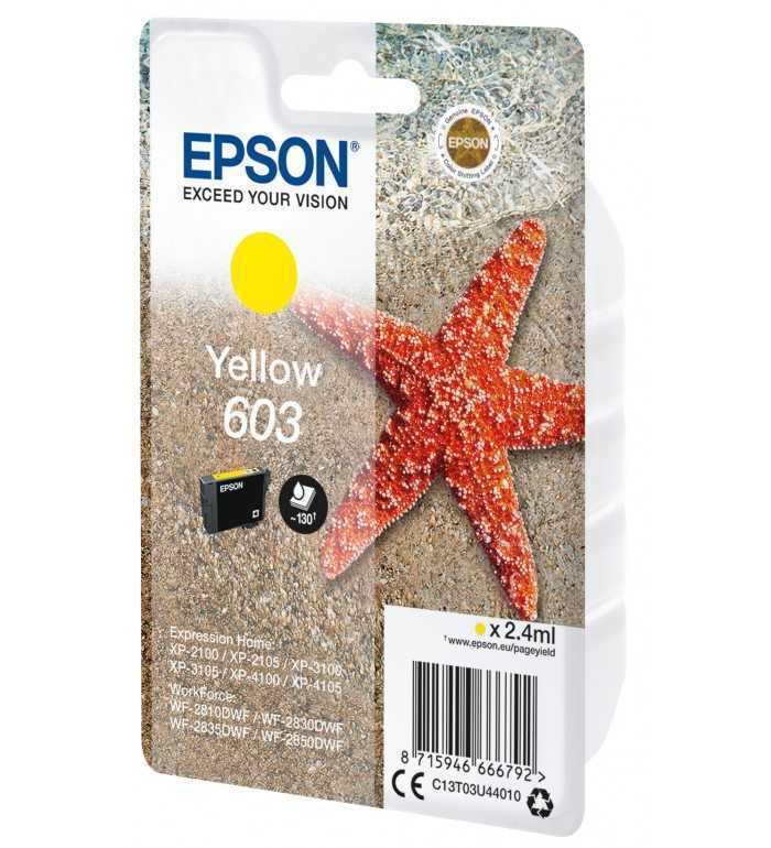 Epson 603 Jaune Etoile de Mer Cartouche d'encre d'origine