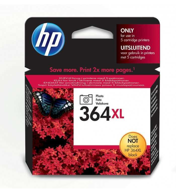 HP 364XL Photo noir Cartouche d'encre d'origine