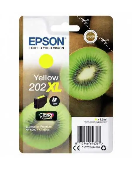 Epson 202XL Kiwi Jaune Cartouche d'encre d'origine