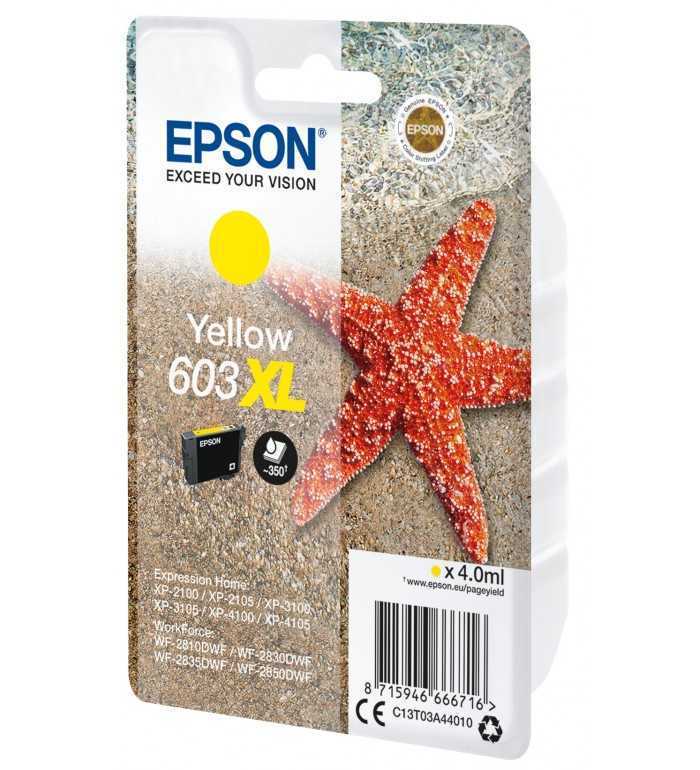 Epson 603XL Jaune Etoile de Mer Cartouche d'encre d'origine