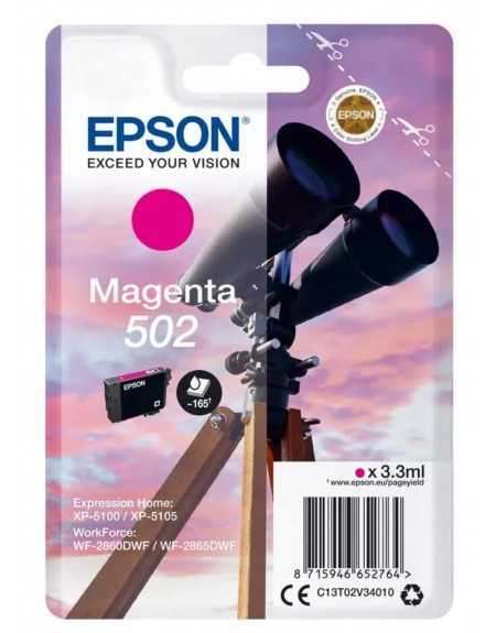 Epson 502 Magenta Jumelles Cartouche d'encre d'origine