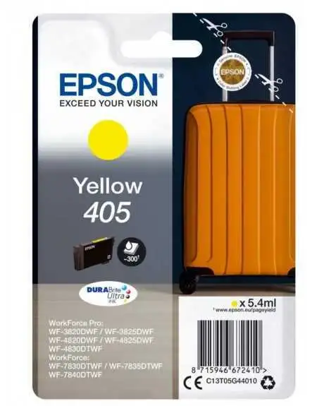 Epson 405 Jaune Valise Cartouche d'encre d'origine