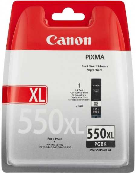 Canon PGI-550PGBK XL Noir Cartouche pas chère sur Promos-cartouches