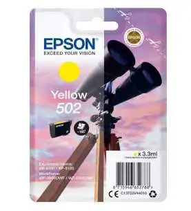 Epson 502 Jaune Jumelles Cartouche d'encre d'origine