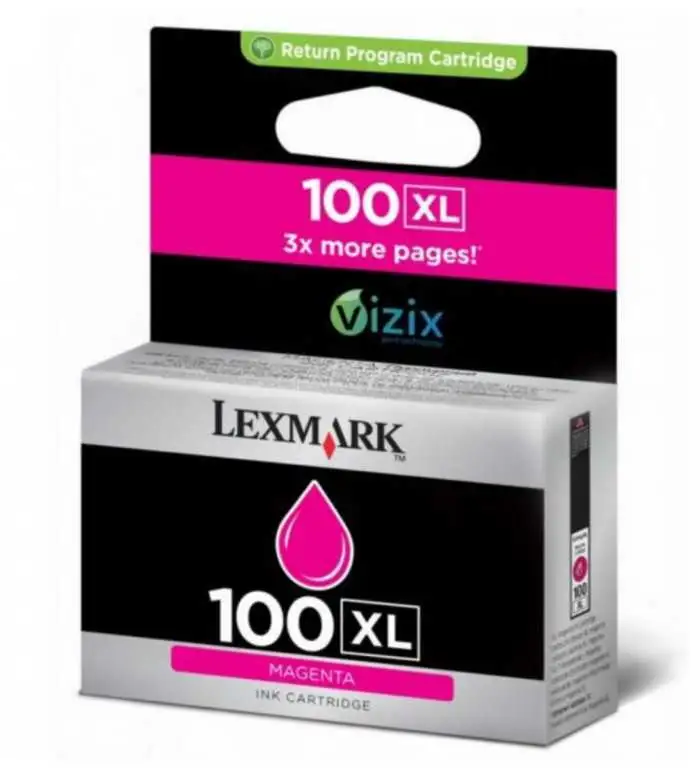 Lexmark 100XL Magenta Cartouche d'encre d'origine