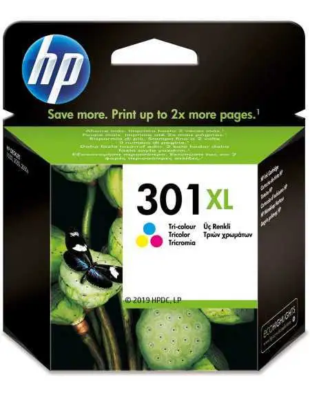 HP 301XL Couleur Cartouche d'encre d'origine