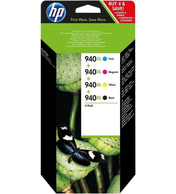 HP 940XL Multipack d'origine moins cher - Au prix le plus bas