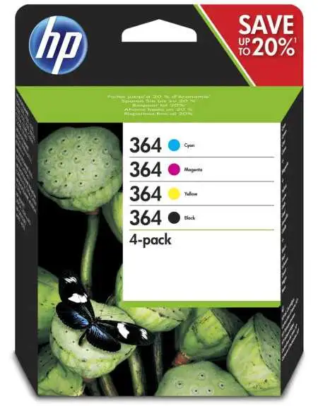 HP 364 Multipack d'origine moins cher - Au prix le plus bas