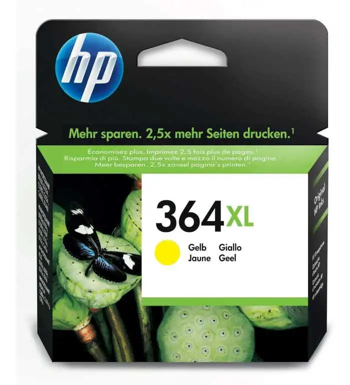 HP 364XL Jaune Cartouche d'encre d'origine