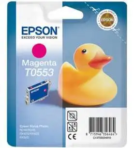 Epson T0553 Canard Magenta Cartouche d'encre d'origine