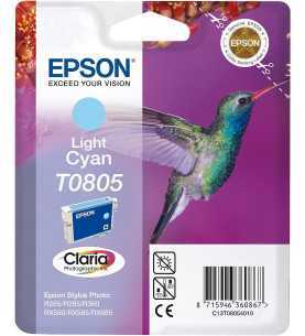 Epson T0805 Colibri Cyan clair Cartouche d'encre d'origine