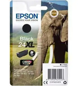 Epson 24XL Noir Éléphant Cartouche d'encre d'origine