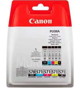 Canon PGI 570/CLI-571 Noir Couleur Pack de 2 Cartouches d'encre d'origine