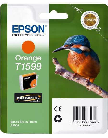 Epson T1599 Orange Martin pêcheur Cartouche d'encre d'origine