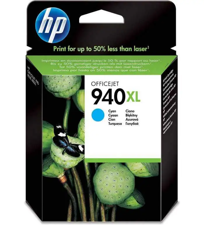 HP 940XL Cyan Cartouche d'encre d'origine