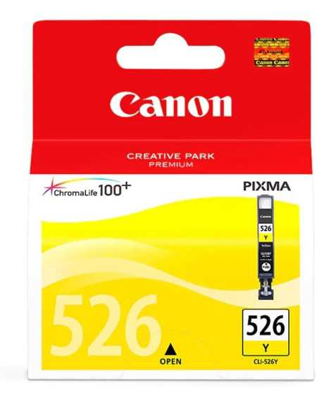 Canon CLI-526Y Jaune Cartouche d'encre d'origine