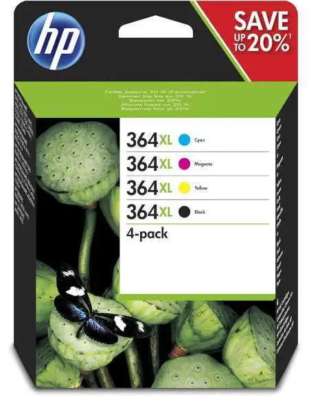 HP 364XL Multipack d'origine moins cher - Au prix le plus bas