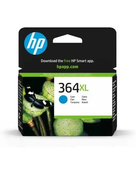 HP 364XL Cyan Cartouche d'encre d'origine