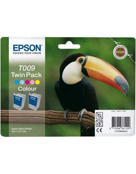 Epson T009 Couleur Twin pack de 2 cartouches d'encre d'origine