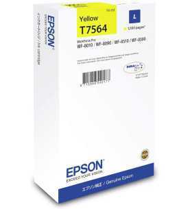 Epson T7564 Jaune Cartouche d'encre d'origine