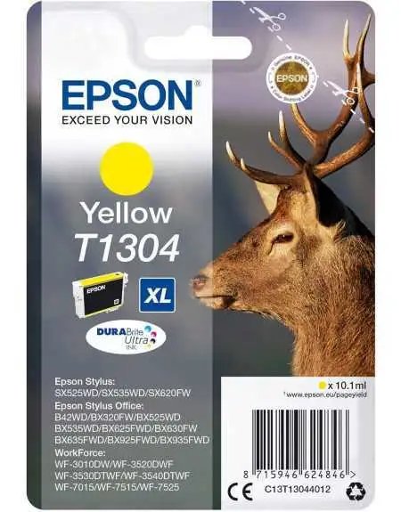 Epson T1304 Jaune Cerf Cartouche d'encre d'origine