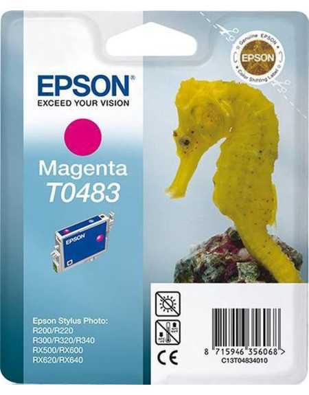 Epson T0483 Hippocampe Magenta Cartouche d'encre d'origine