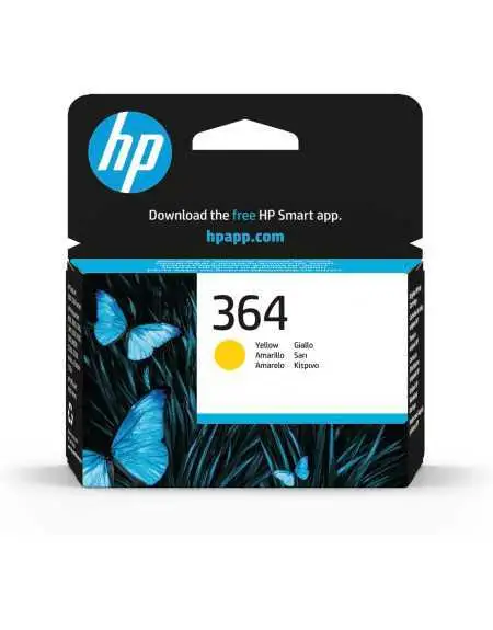 HP 364 Jaune Cartouche d'encre d'origine