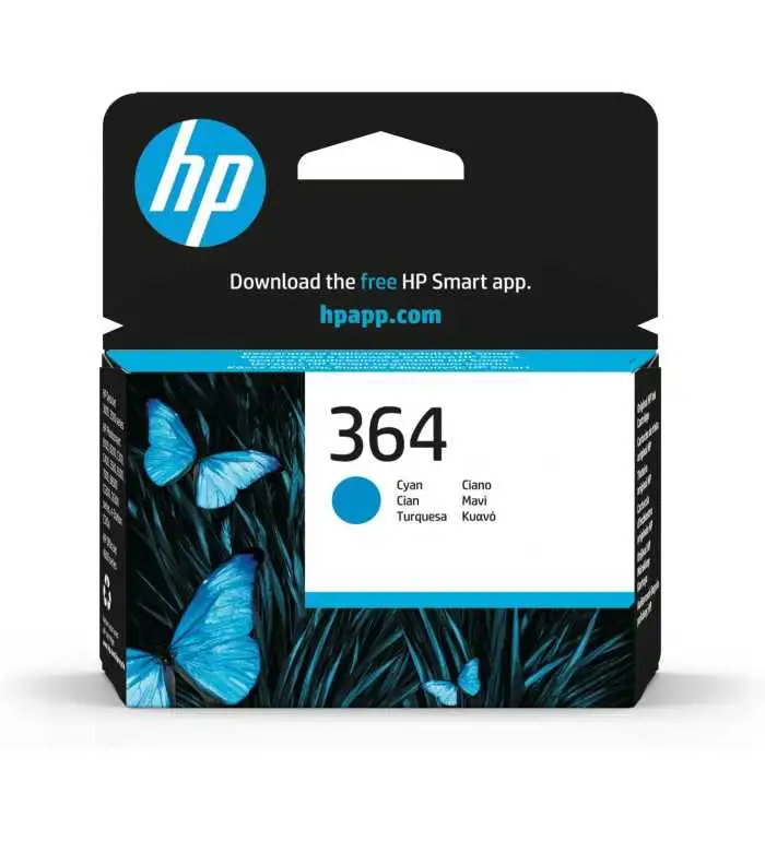 HP 364 Cyan Cartouche d'encre d'origine