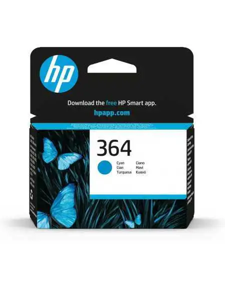 HP 364 Cyan Cartouche d'encre d'origine