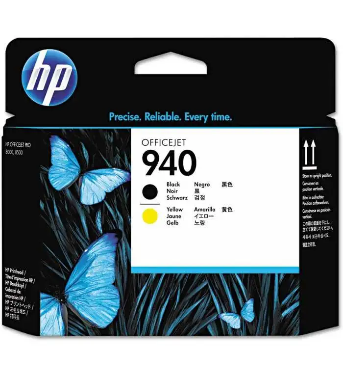 HP 940 Noir jaune Tête d'impression d'origine - C4900AE