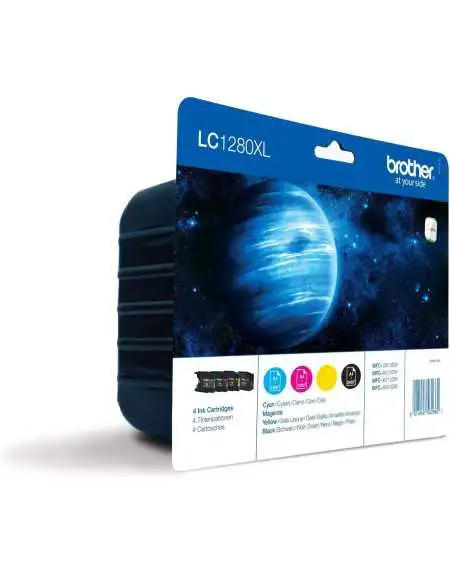 Brother LC1280XL Noir couleur Pack de Cartouches d'encre d'origine