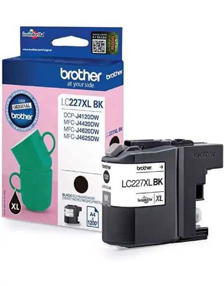 Brother LC227XL BK Noir Cartouche d'encre d'origine