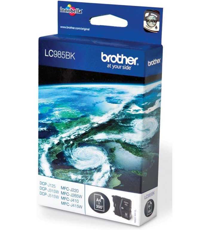 Brother LC985BK Noir Cartouche d'encre d'origine