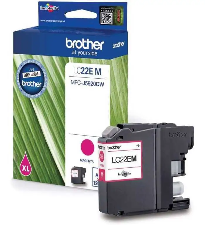 Brother LC22E M Magenta Cartouche d'encre d'origine