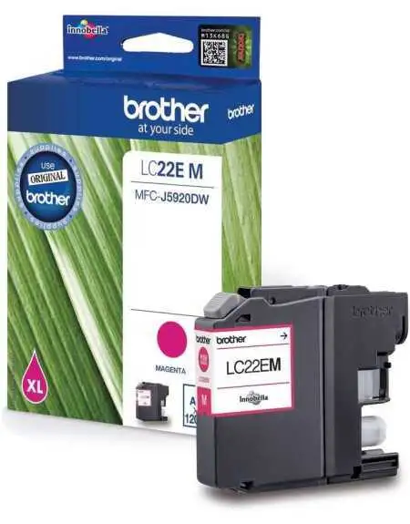 Brother LC22E M Magenta Cartouche d'encre d'origine