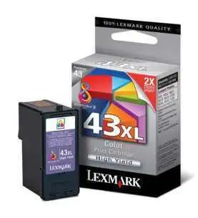 Lexmark 43XL Couleur Cartouche d'encre d'origine