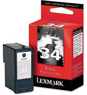 Lexmark 34 Noir Cartouche d'encre d'origine