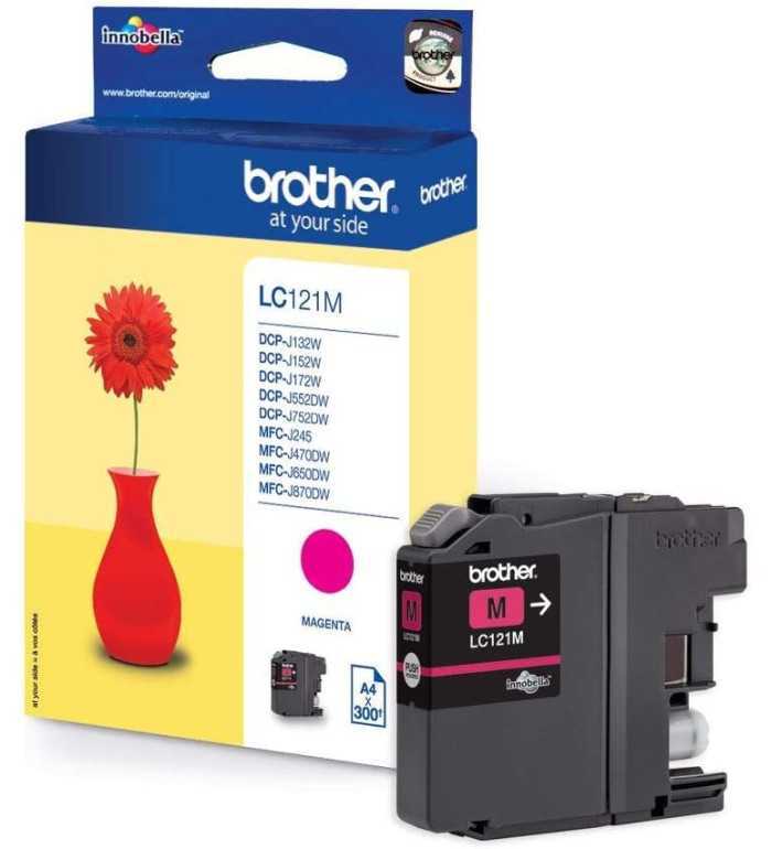 Brother LC121M Magenta Cartouche d'encre d'origine