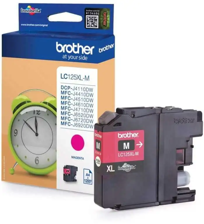 Brother LC125XL-M Magenta Cartouche d'encre d'origine