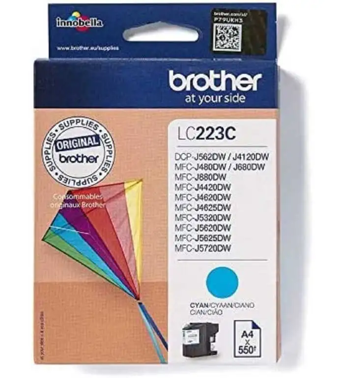 Brother LC223C Cyan Cartouche d'encre d'origine