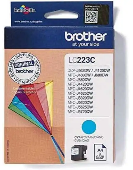 Brother LC223C Cyan Cartouche d'encre d'origine