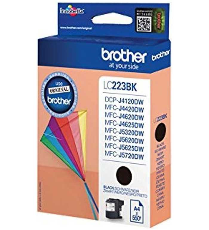 Brother LC223BK Noir Cartouche d'encre d'origine