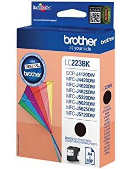 Brother LC223BK Noir Cartouche d'encre d'origine