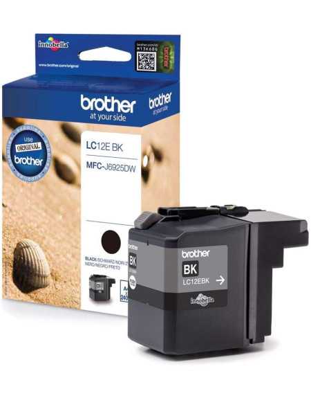 BROTHER LC12E BK Noir Cartouche d'encre d'origine