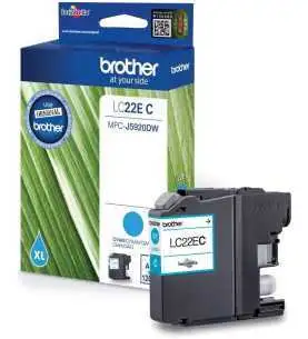 Brother LC22E-C Cyan Cartouche d'encre d'origine