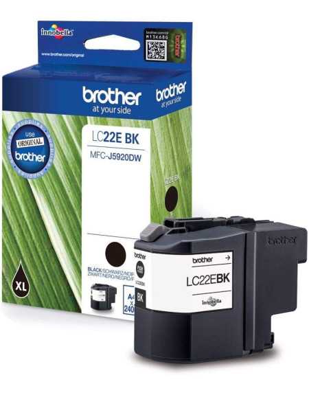 Brother LC22E BK Noir Cartouche d'encre d'origine